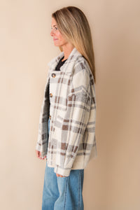 Lola Plaid Coat