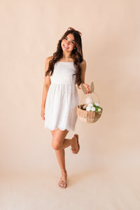Bloomfield Eyelet Mini Dress
