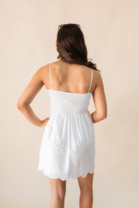 Bloomfield Eyelet Mini Dress