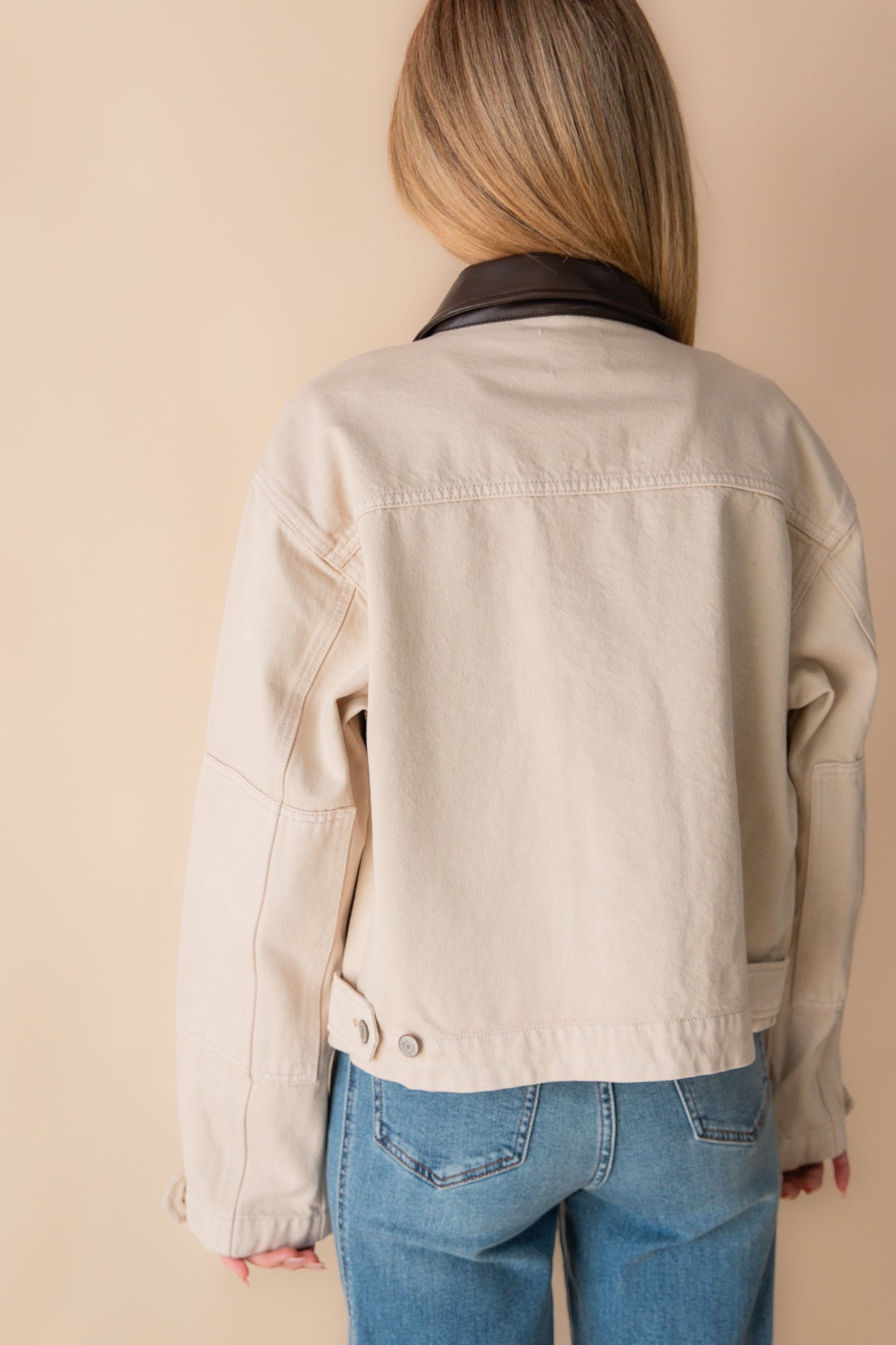 Rey Cropped Chore Jacket