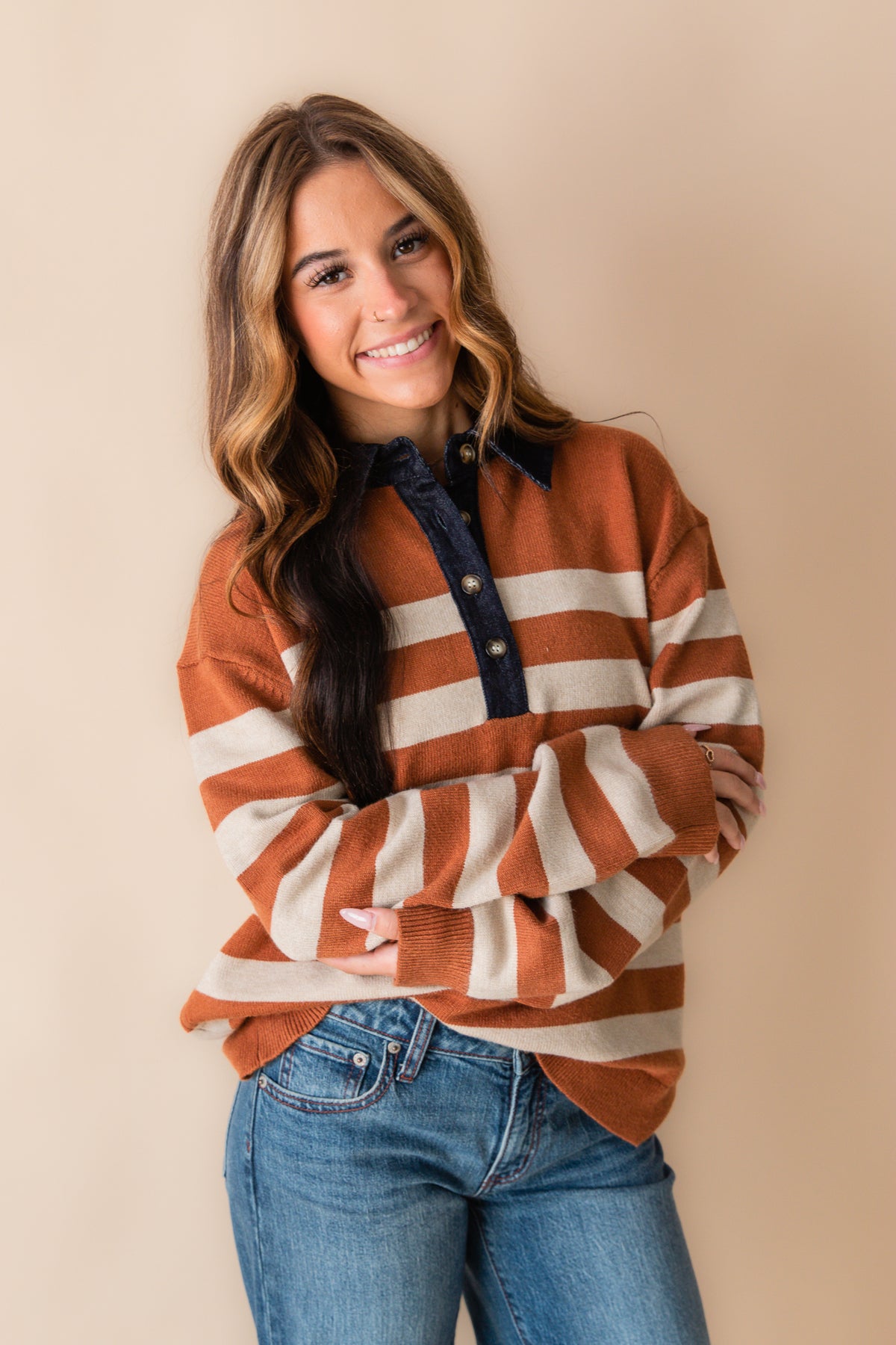 Talk to Me Sweater Top