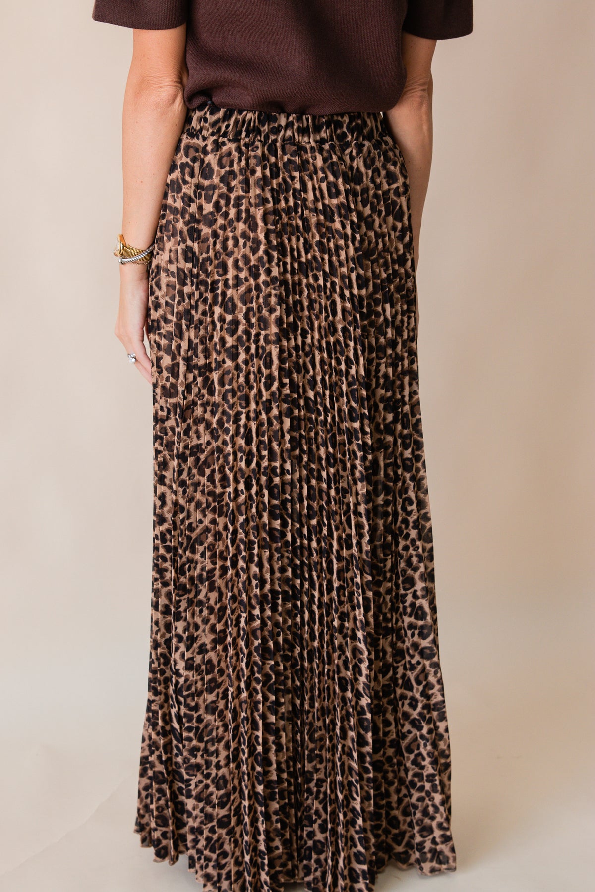 Sophisticated A Line Midi Skirt