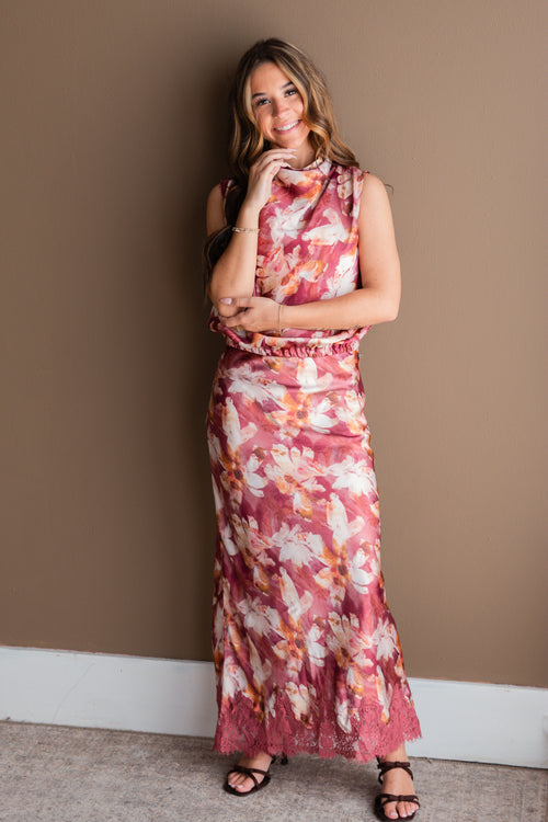 Linny Floral Top
