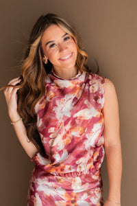 Linny Floral Top
