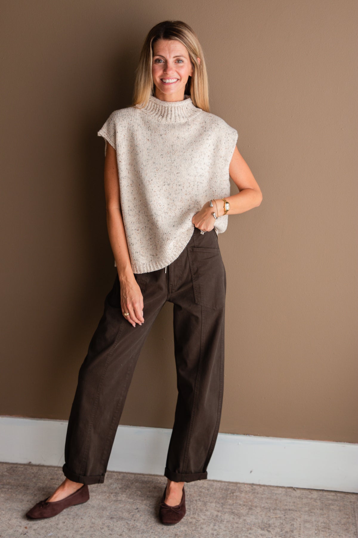 Villa Drawstring Barrel Pant