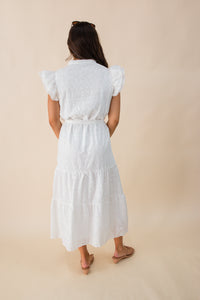 Jackie Eyelet Midi Dress