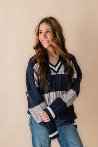 Edinborough V Neck Sweater