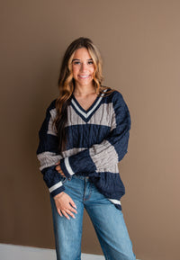 Edinborough V Neck Sweater