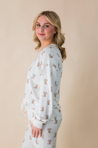 L/S Western Blooms