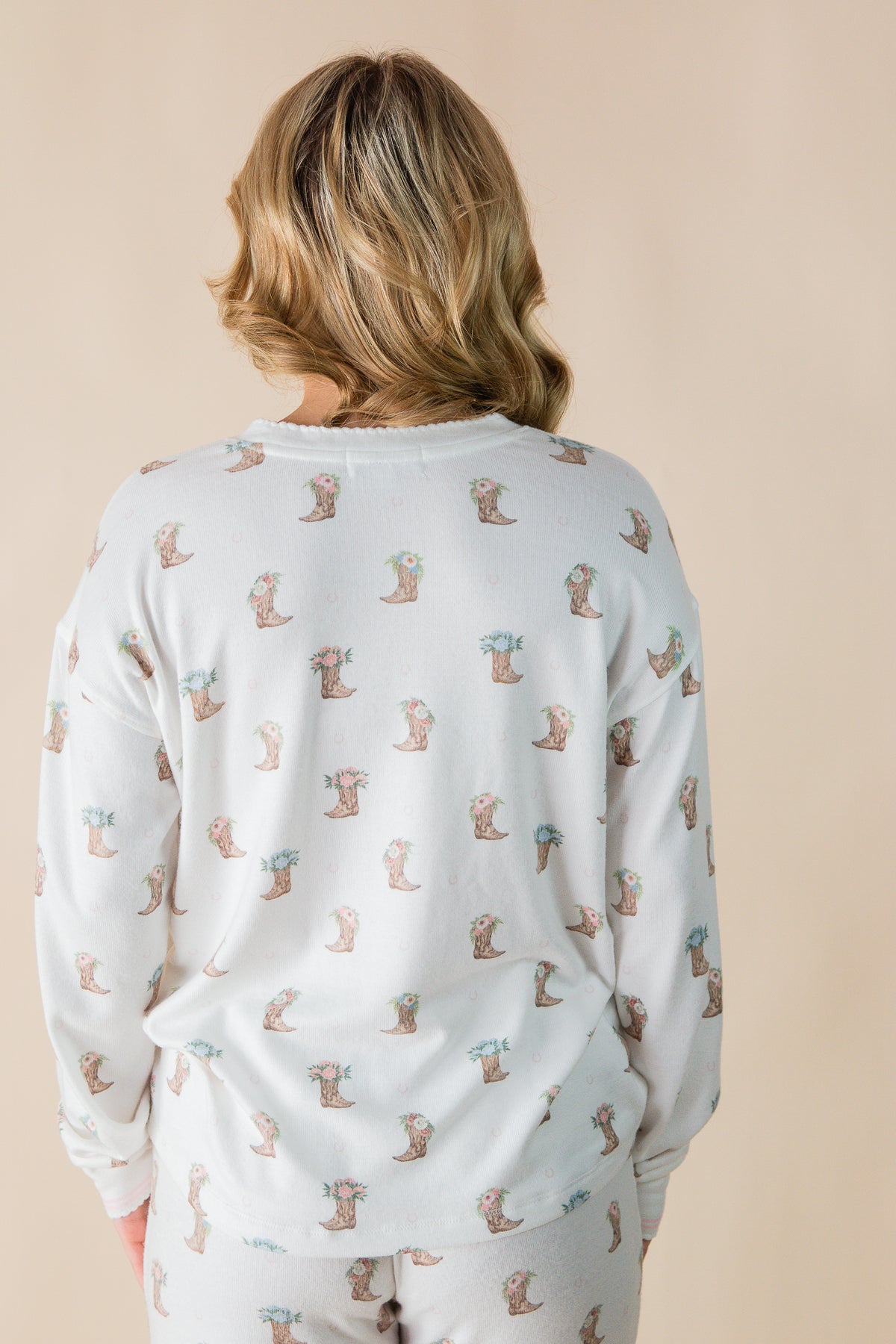 L/S Western Blooms