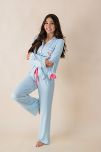 PJ Set Western Blooms
