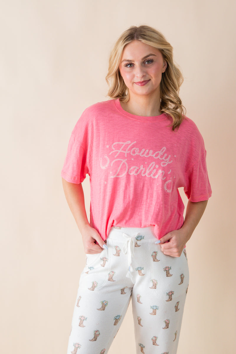 S/S Tee Western Bloom