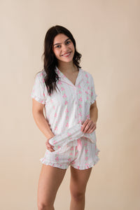 Pj Set Roses Are Pink
