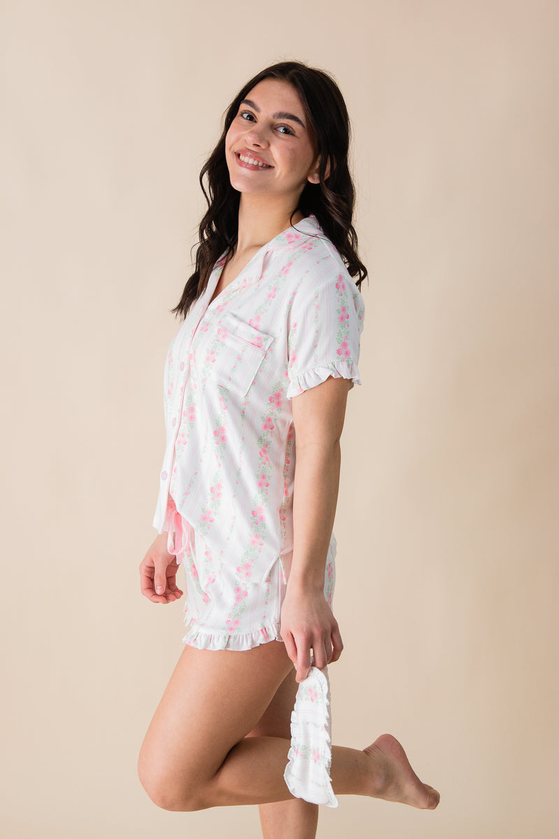 Pj Set Roses Are Pink