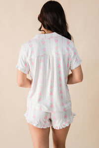 Pj Set Roses Are Pink