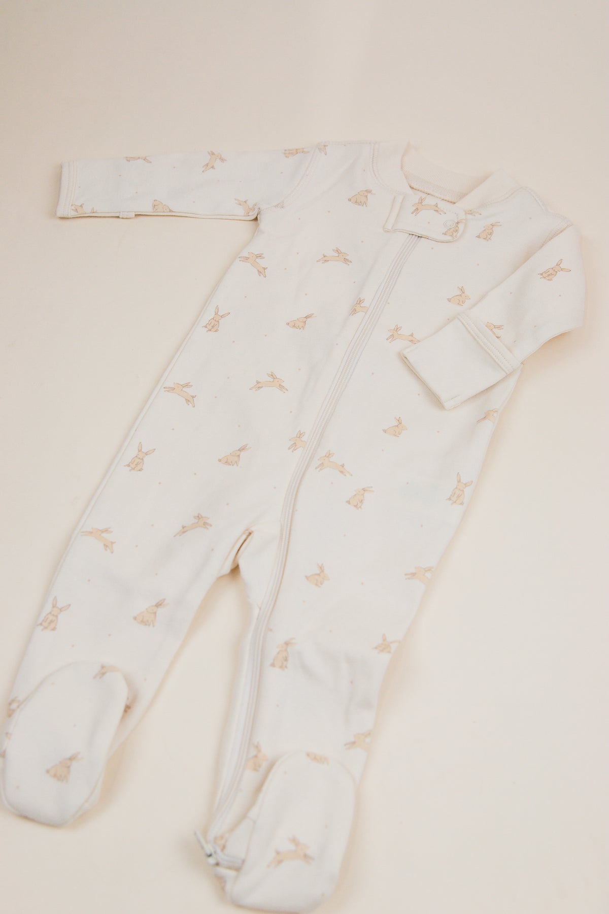 Zip Footie Bunnies