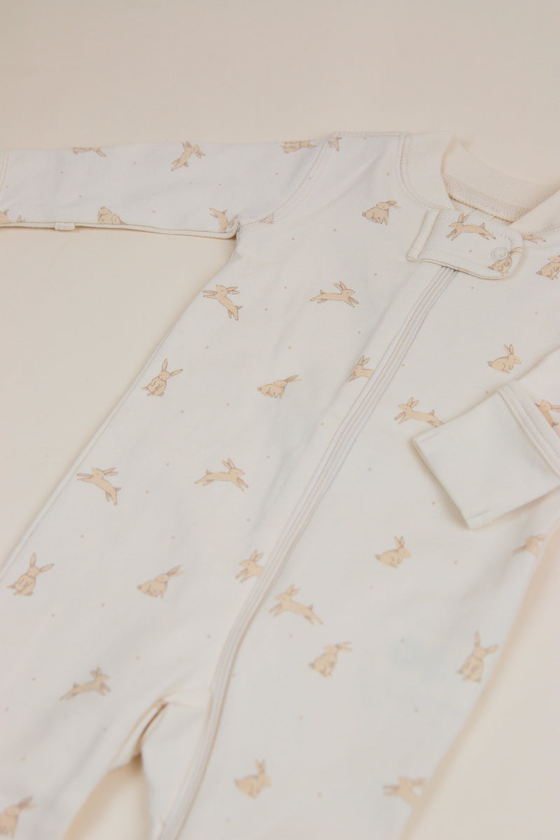 Zip Footie Bunnies