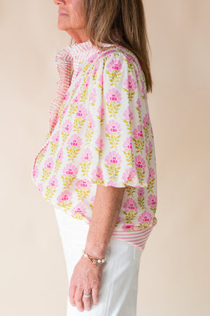 Bella Bubble Sleeve Top