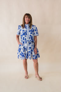 Brittney Ruffle Mini Dress