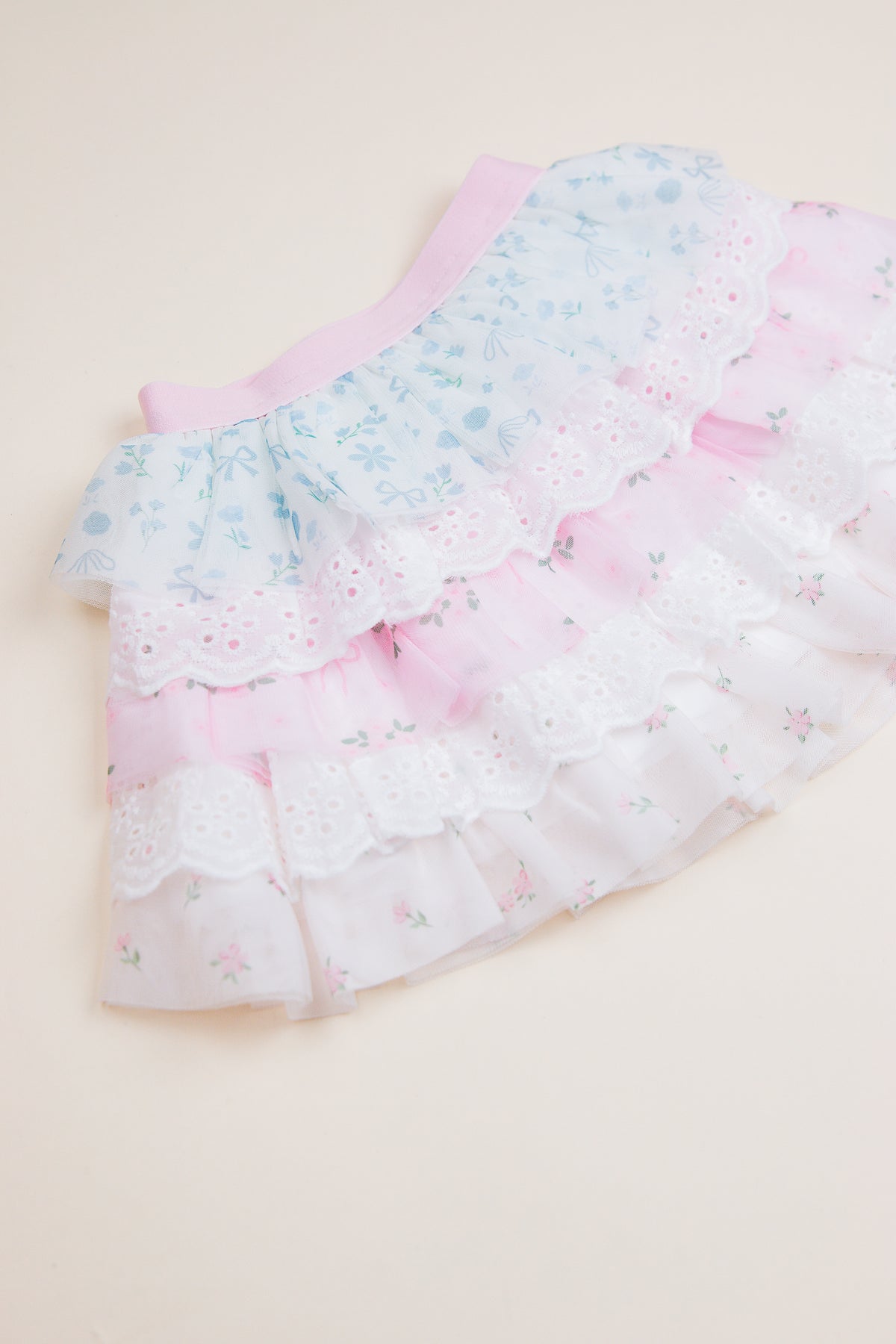 Floral & Lace Tiered Tutu