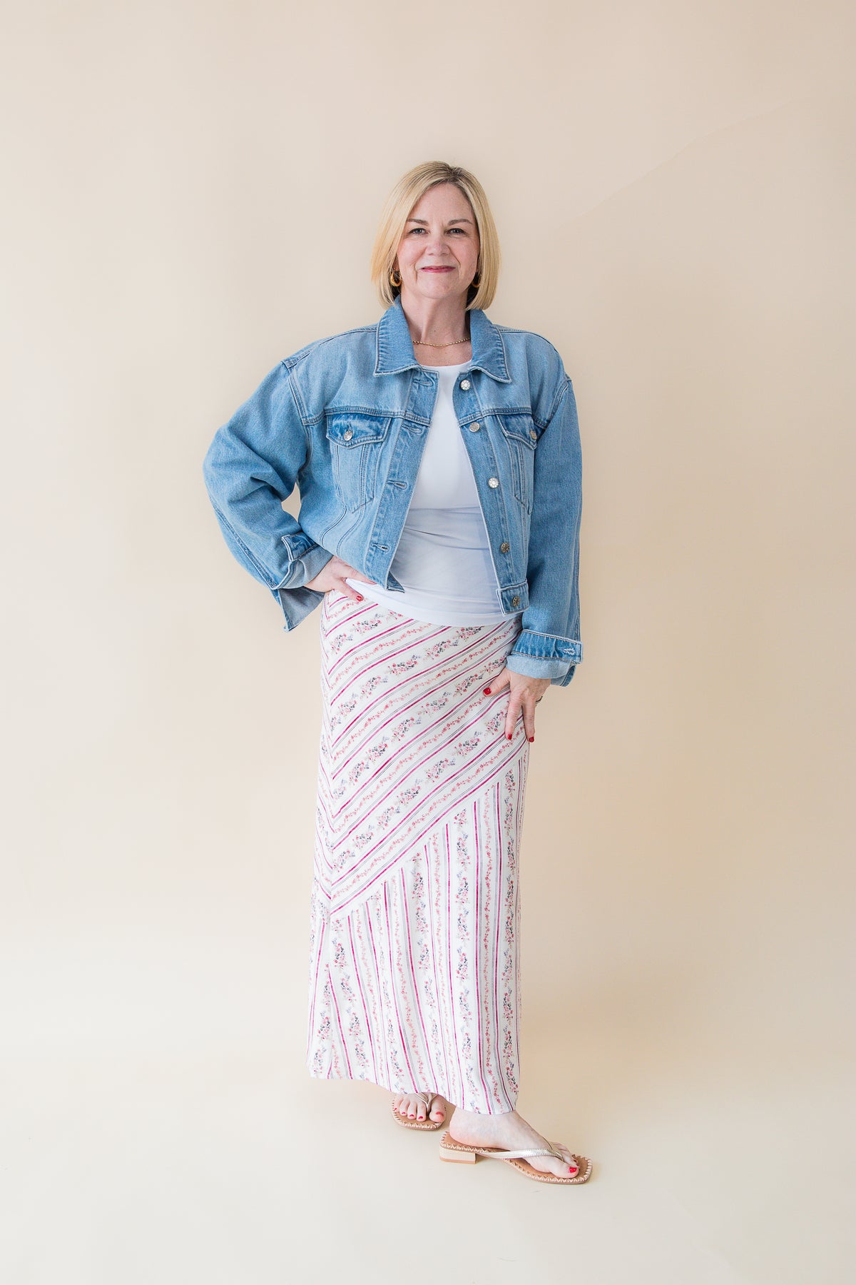 Rosebud Maxi Skirt