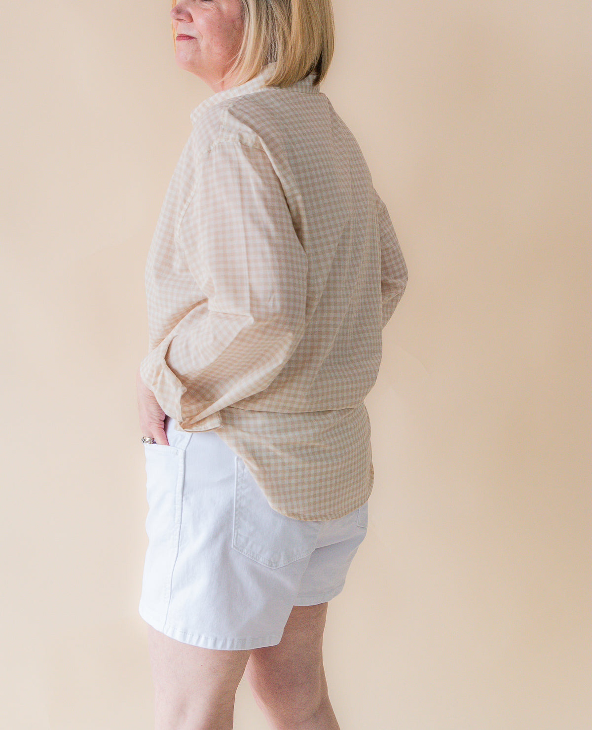 Seaport Button Up Top