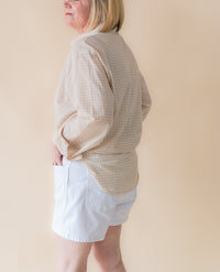 Seaport Button Up Top