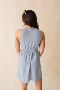 Garden Sun Tie Mini Dress