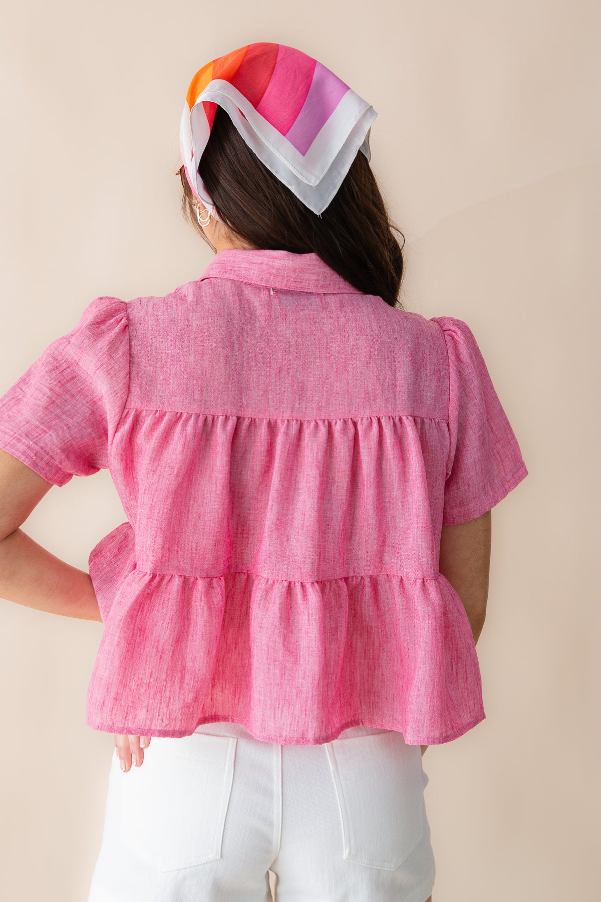 By The Sea Tiered Shirt
