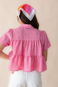 By The Sea Tiered Shirt