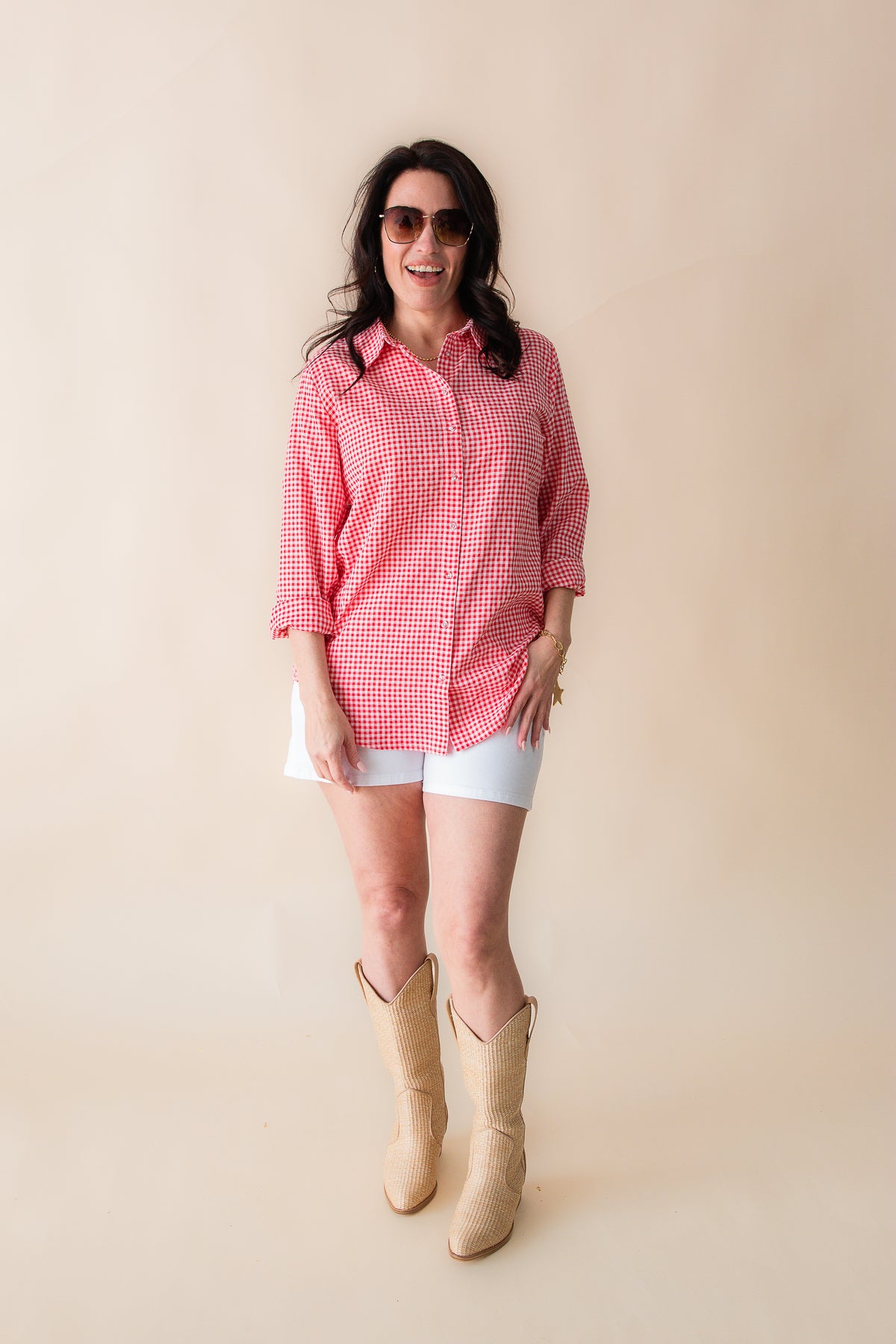 Adelynn Button Down