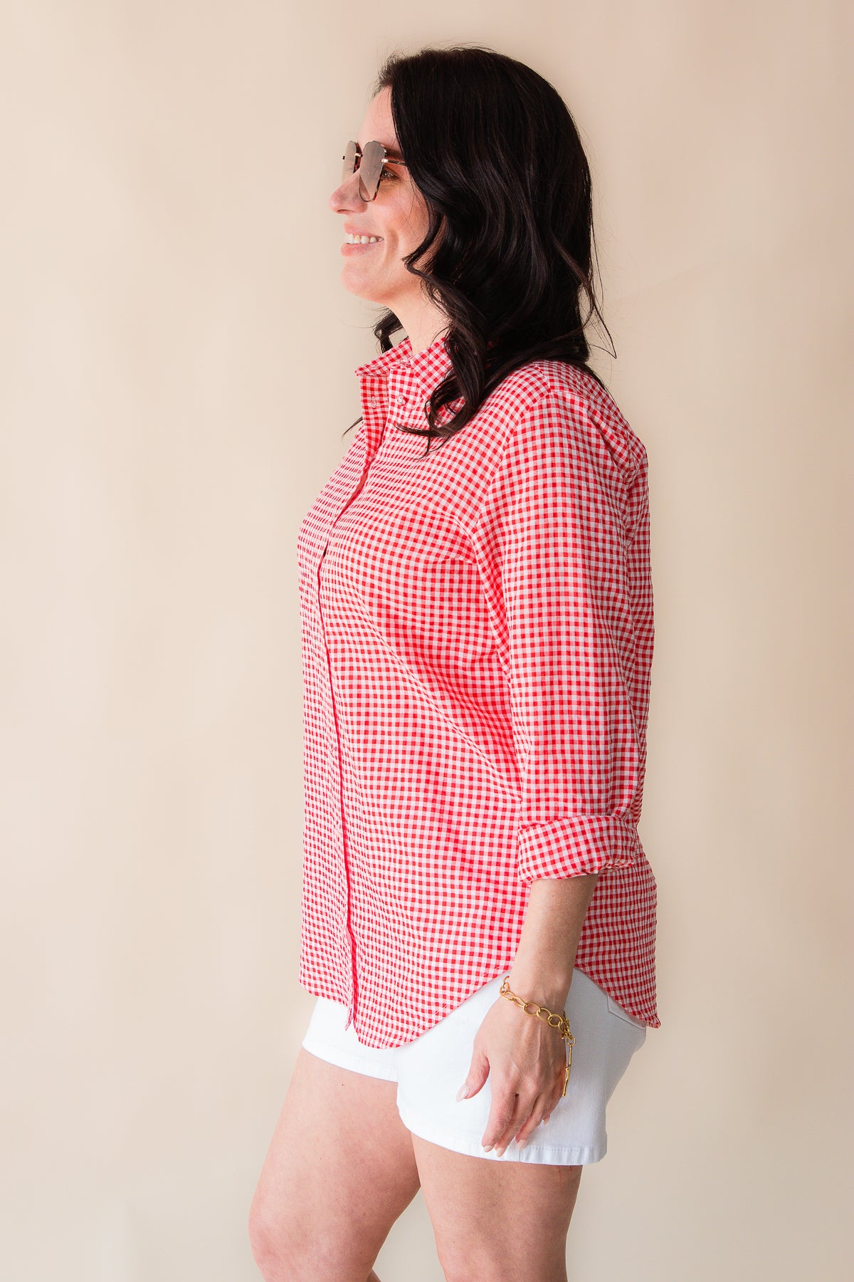 Adelynn Button Down
