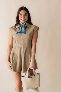 Seedling Contrast Stitich Romper