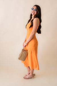 Prickly Petal Midi Dress