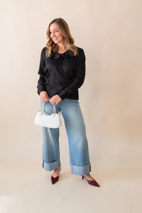 Madelyn Silk Button Down Top