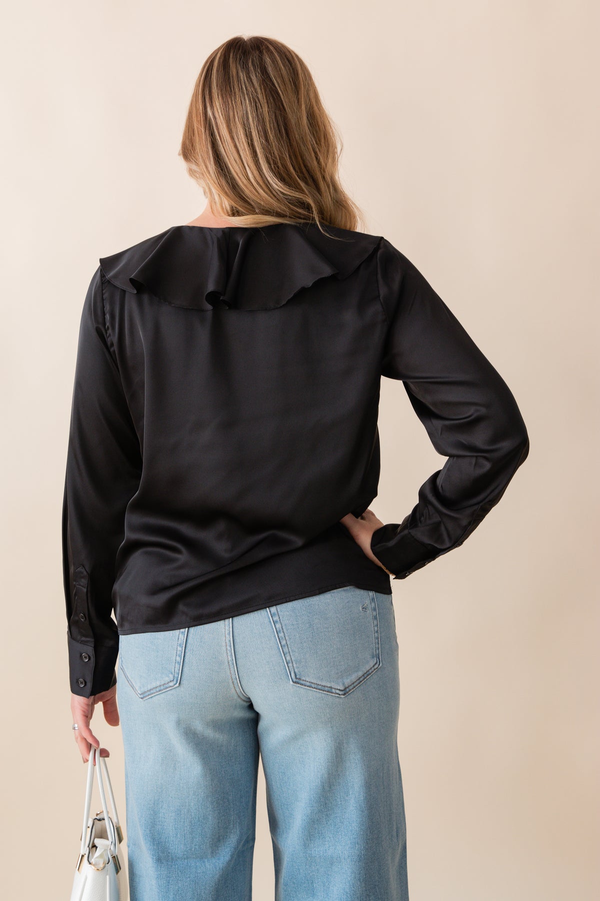 Madelyn Silk Button Down Top