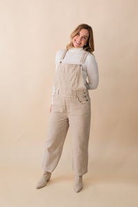 Gingham Denim Overall