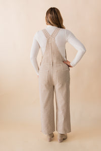 Gingham Denim Overall