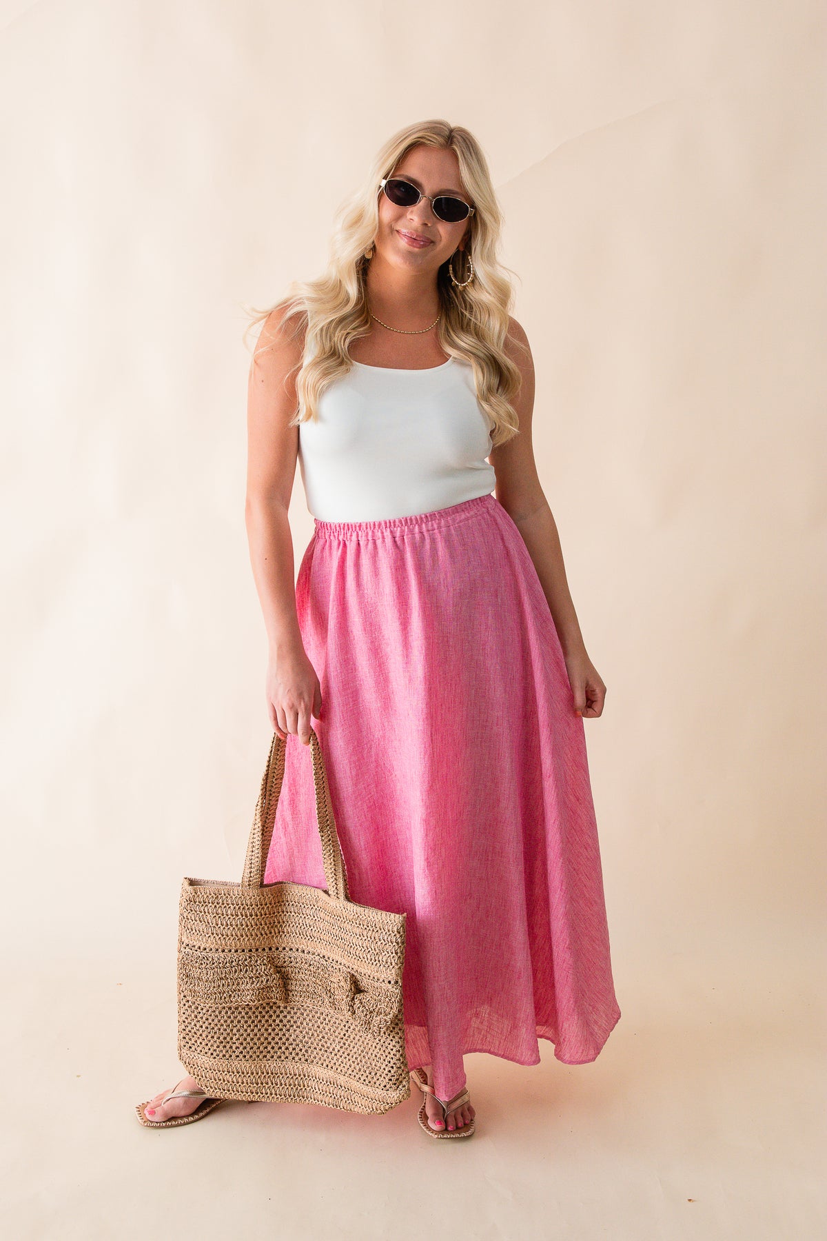 By The Sea Midi Skirt