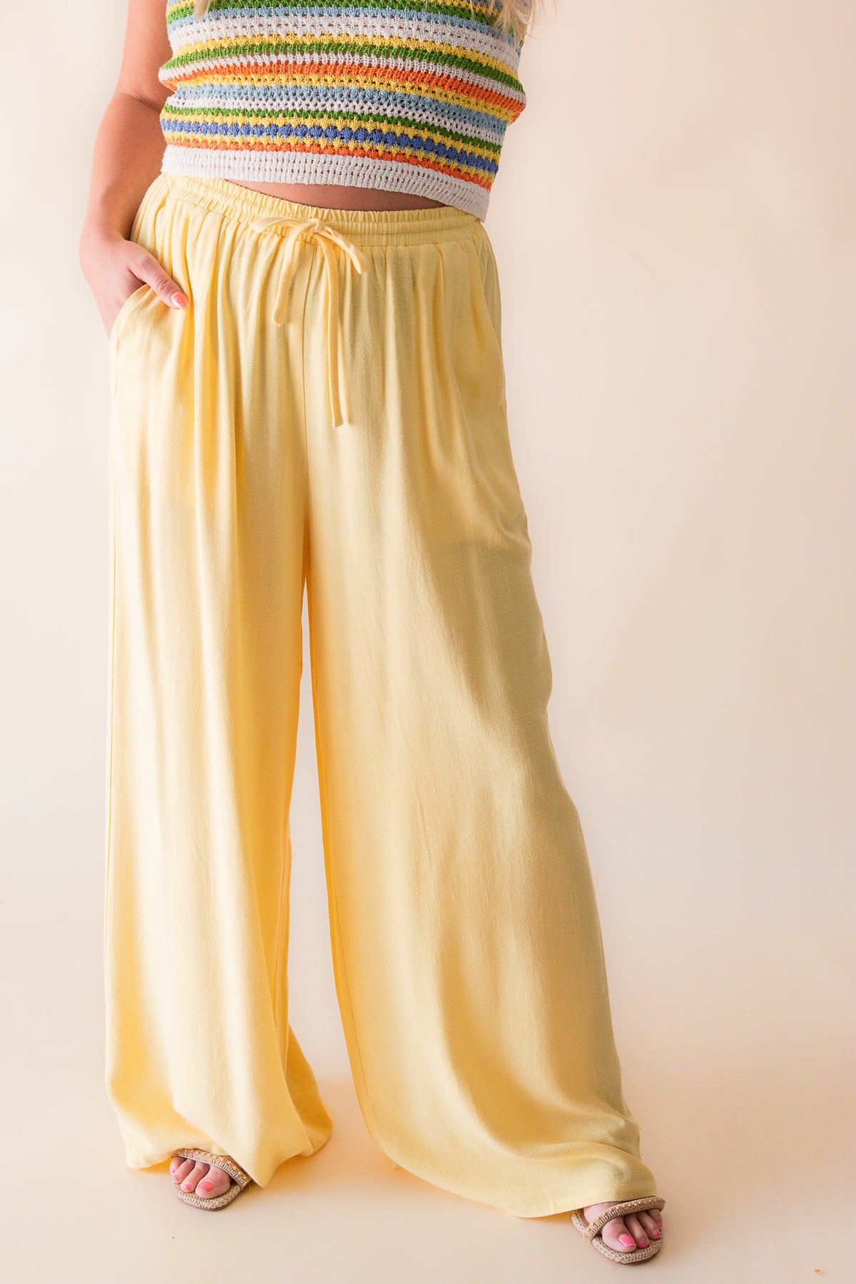 Sugarloaf Elastic Waist Pants