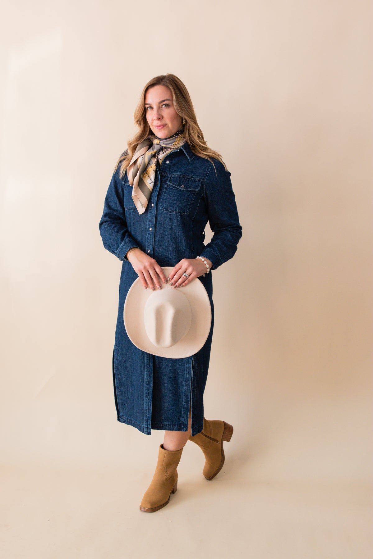 Joanne Button Down Dress