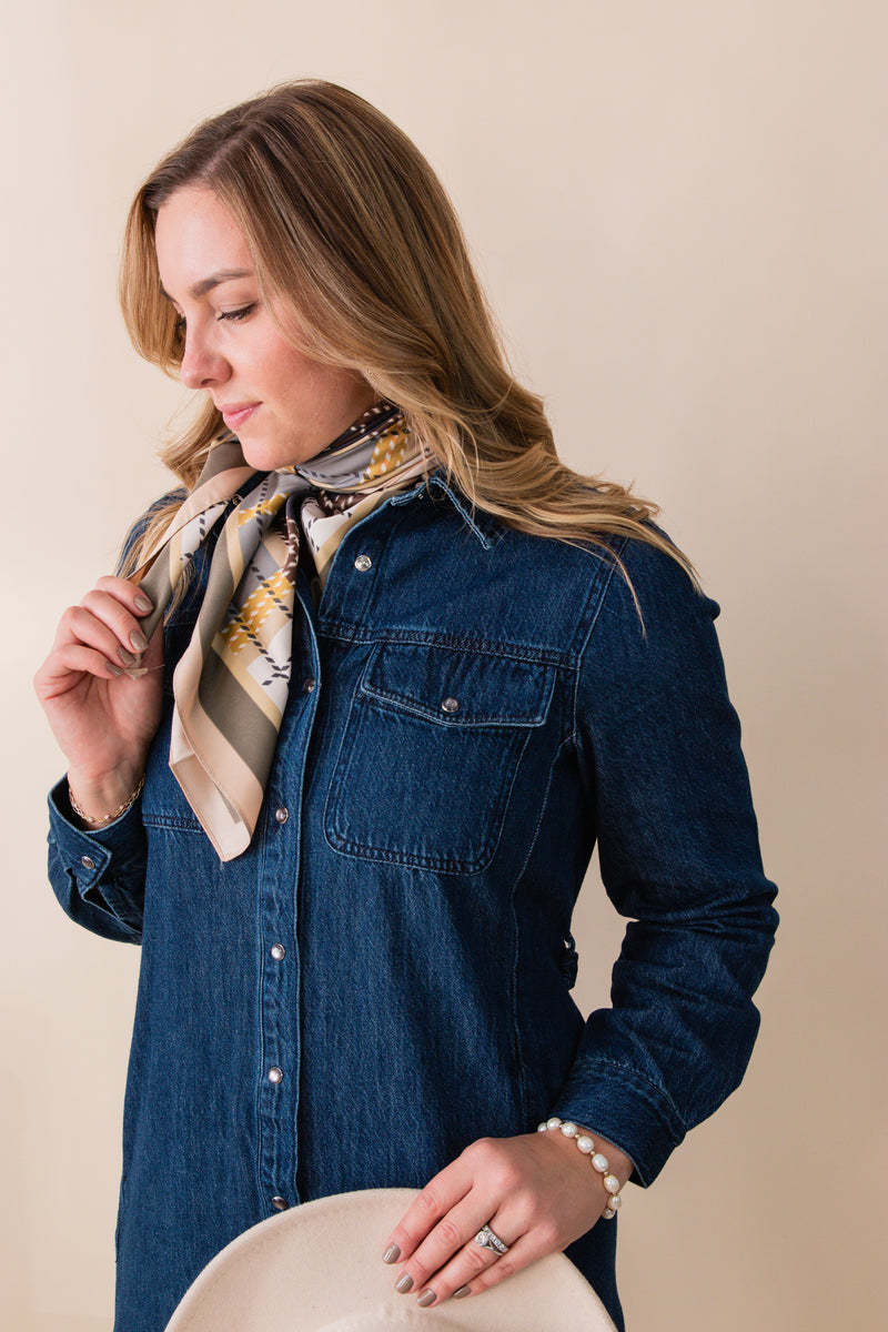 Joanne Button Down Dress