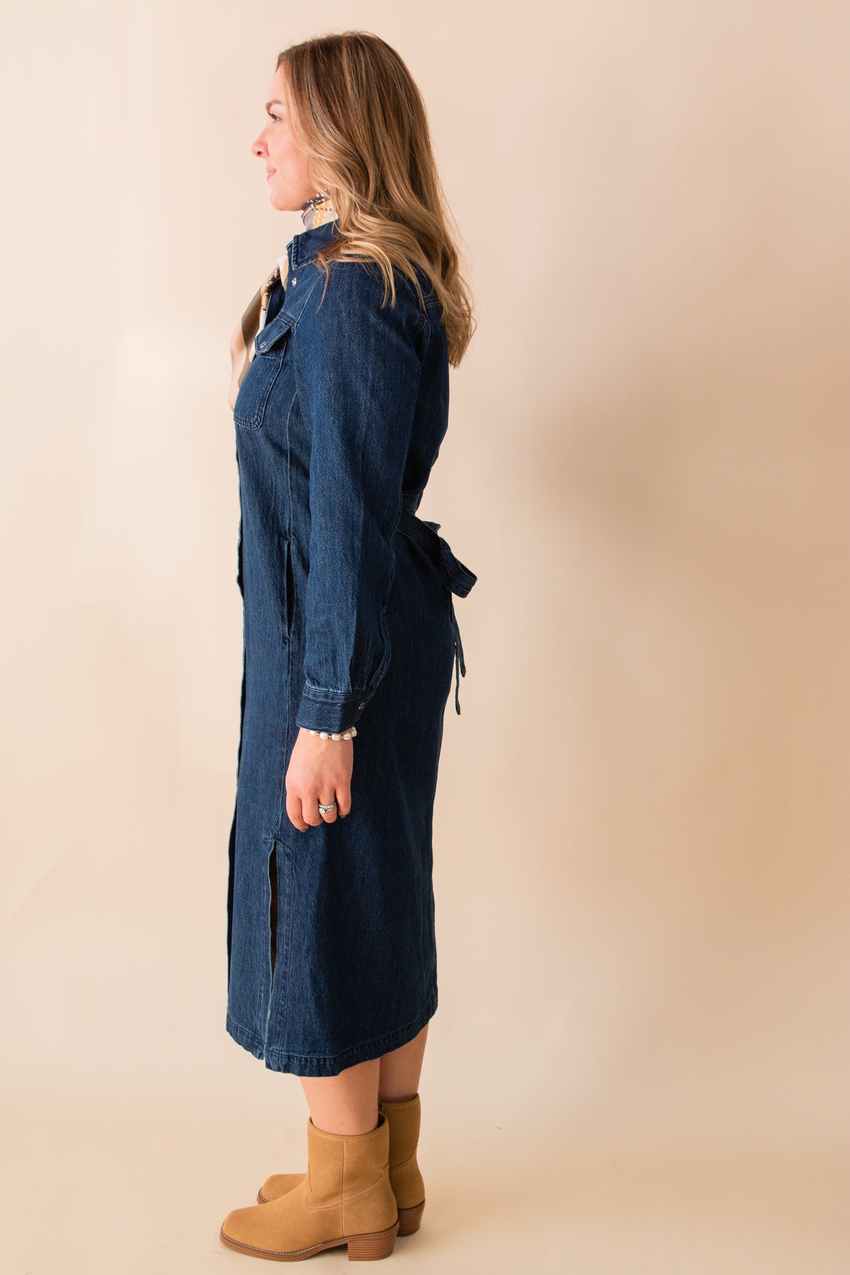 Joanne Button Down Dress