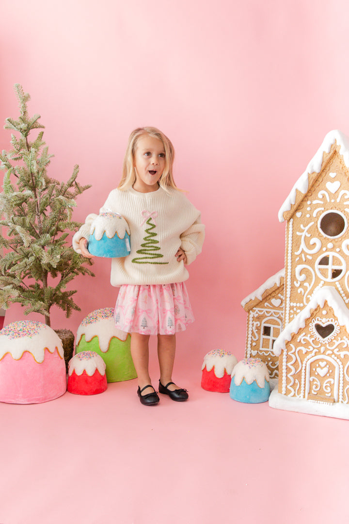 Coquette Christmas Tree Sweater