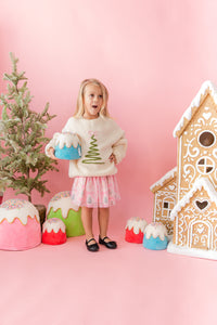 Coquette Christmas Tree Sweater