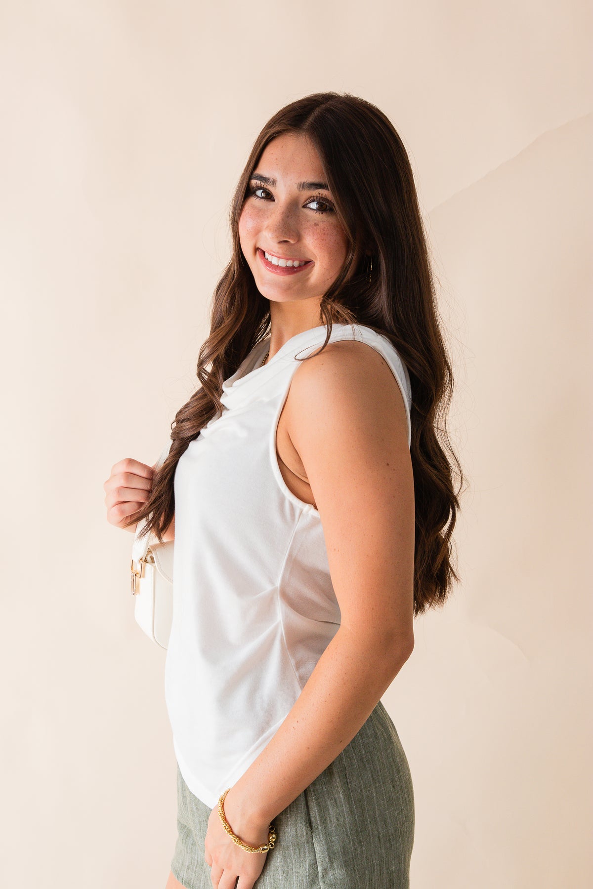 Faithful Cowl Neck Tank