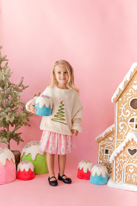 Coquette Christmas Tree Sweater