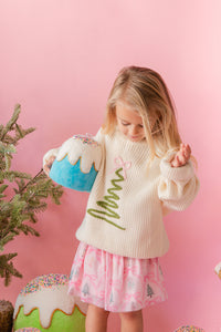 Coquette Christmas Tree Sweater