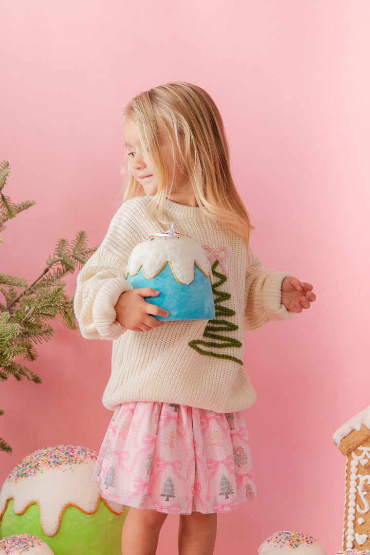 Coquette Christmas Tree Sweater