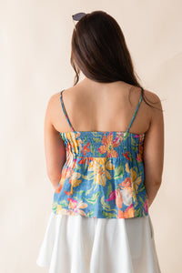 Beach Cowgirl Pleated Cami